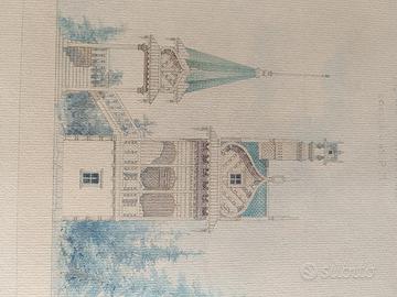 stampe originali del 1889 esposizione universale