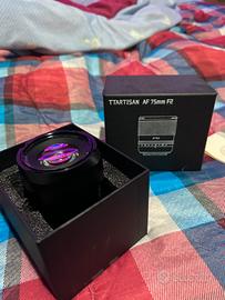 ttartisan obiettivo focale fissa 75mm f2.0