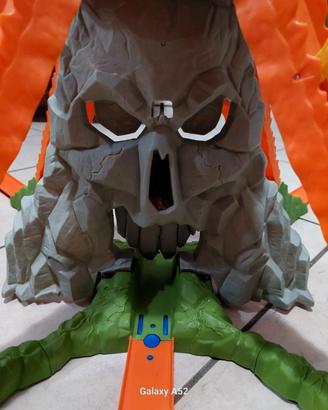 pista hot wheels vulcano