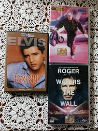 DVD musicali,film, cartoni anni 80