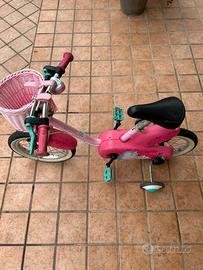 Bicicletta bambina unicorno rosa
