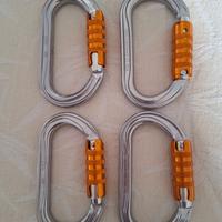 Moschettoni Petzl triact look