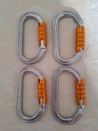 Moschettoni Petzl triact look