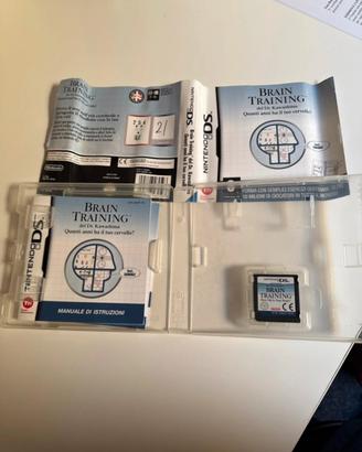 Brain training nintendo ds
