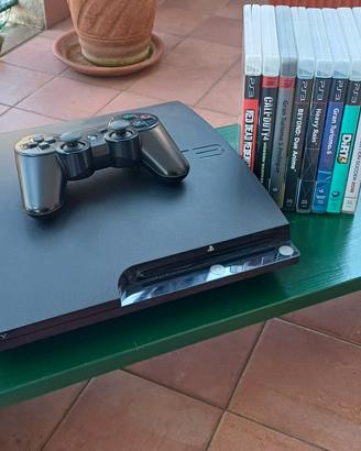 PS3 + 8 Giochi + Telecomando