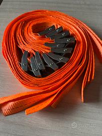 Cinghie ancoraggio arancione