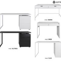 Scrivanie per ufficio, scrivanie con cassetti