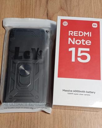 Xiaomi redmi note 15 verde forseta 8+256GB (nuovo)