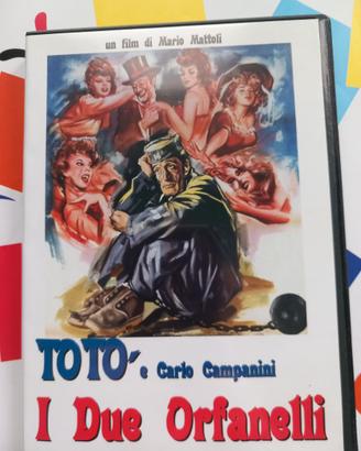 DVD in bianco e nero “ I due orfanelli” con Totò