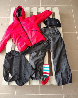 Tuta da sci completa wedze tg115/124 cm- 6 anni