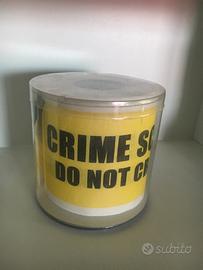Carta igienica Crime Scene CSI scena del crimine