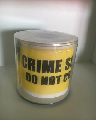 Carta igienica Crime Scene CSI scena del crimine