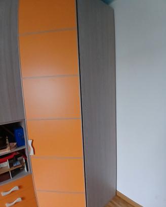 cabina angolare cameretta bambini