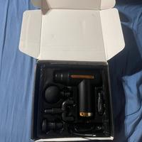 Pistola massaggiante portatile con 4 Testine