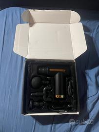 Pistola massaggiante portatile con 4 Testine