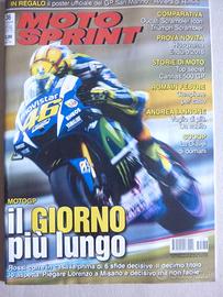 MOTO SPRINT LOTTO DI 25 NUMERI DEL 2014