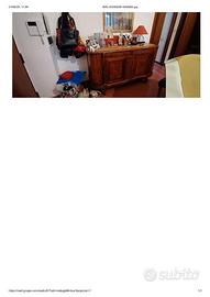 Credenza liberty con marmo rosa