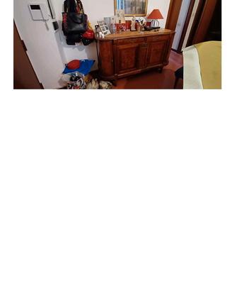 Credenza liberty con marmo rosa