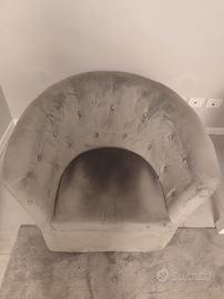 Poltrona in poliestere