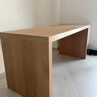 Scrivania MALM IKEA rovere