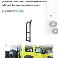 scaletta x Suzuki Jimny 