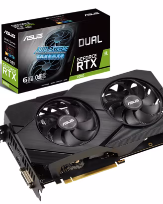 Scheda video asus RTX 2060 6gb dual
