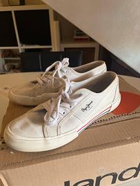 Scarpe pepe Jeans bianche N.40