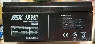 Batteria ricaricabile al piombo-acido da 12V 