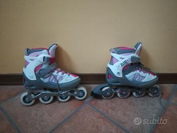 Inline roller skates