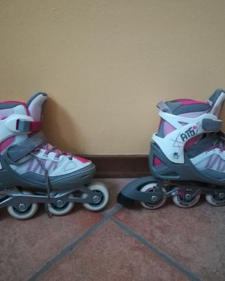 Inline roller skates