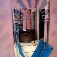 Specchiera in vetro di Murano