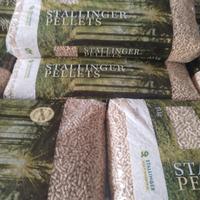 pellet di abete Stallinger A1 e legna da ardere 