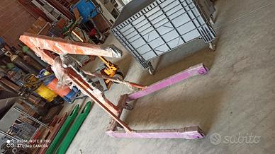 Gru idraulica a carrello OMCN 133 500KG