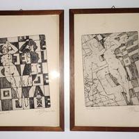 2 quadri Tullio Sardi Sanchez - TASS, venezuela 66