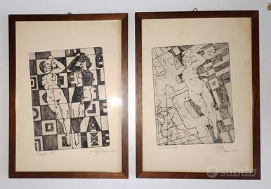 2 quadri Tullio Sardi Sanchez - TASS, venezuela 66