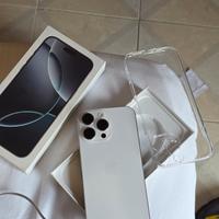 iPhone 16 pro max 256GB silver batteria 98%