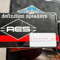 Kit mid-wf Res Audio 100 FVN 4 ohm perfette