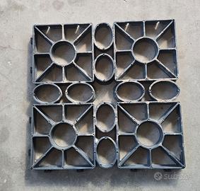 Griglia permeabile per pavimentazione carrabile