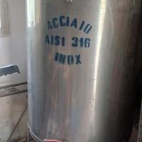 botte acciaio inox AISI 316 