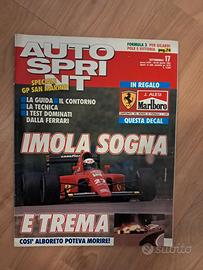 Autosprint 1991 Incidente Alboreto -  642 B191
