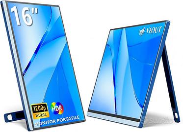 Veout monitor portable  16 1900x1200 USB-C