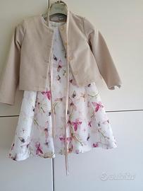 abito cerimonia 2-3 anni