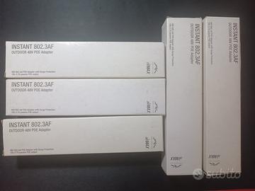 Lotto 5 POE OUTDOOR 48V Ubiquiti Instant 802.3AF