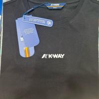 Maglia T-shirt Kway in cotone taglia Xl 