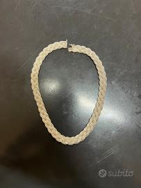 Collana argento girocollo