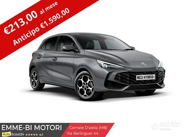 MG MG3 1.5 hybrid+ Luxury auto MY26 PRONTA CO...