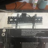 Staffa supporto a muro per tv