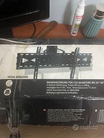 Staffa supporto a muro per tv