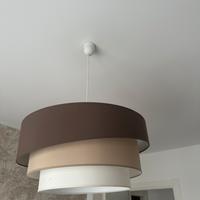 Lampadario in tessuto