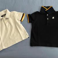 2 Polo K-Way bambino taglia 3A